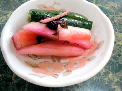 すいか食べきり すいかの柴漬け レシピ 作り方 By すいかサマ 楽天レシピ すいか食べきり すいかの柴漬け レシピ 作り方 By すいかサマ 楽天レシピ